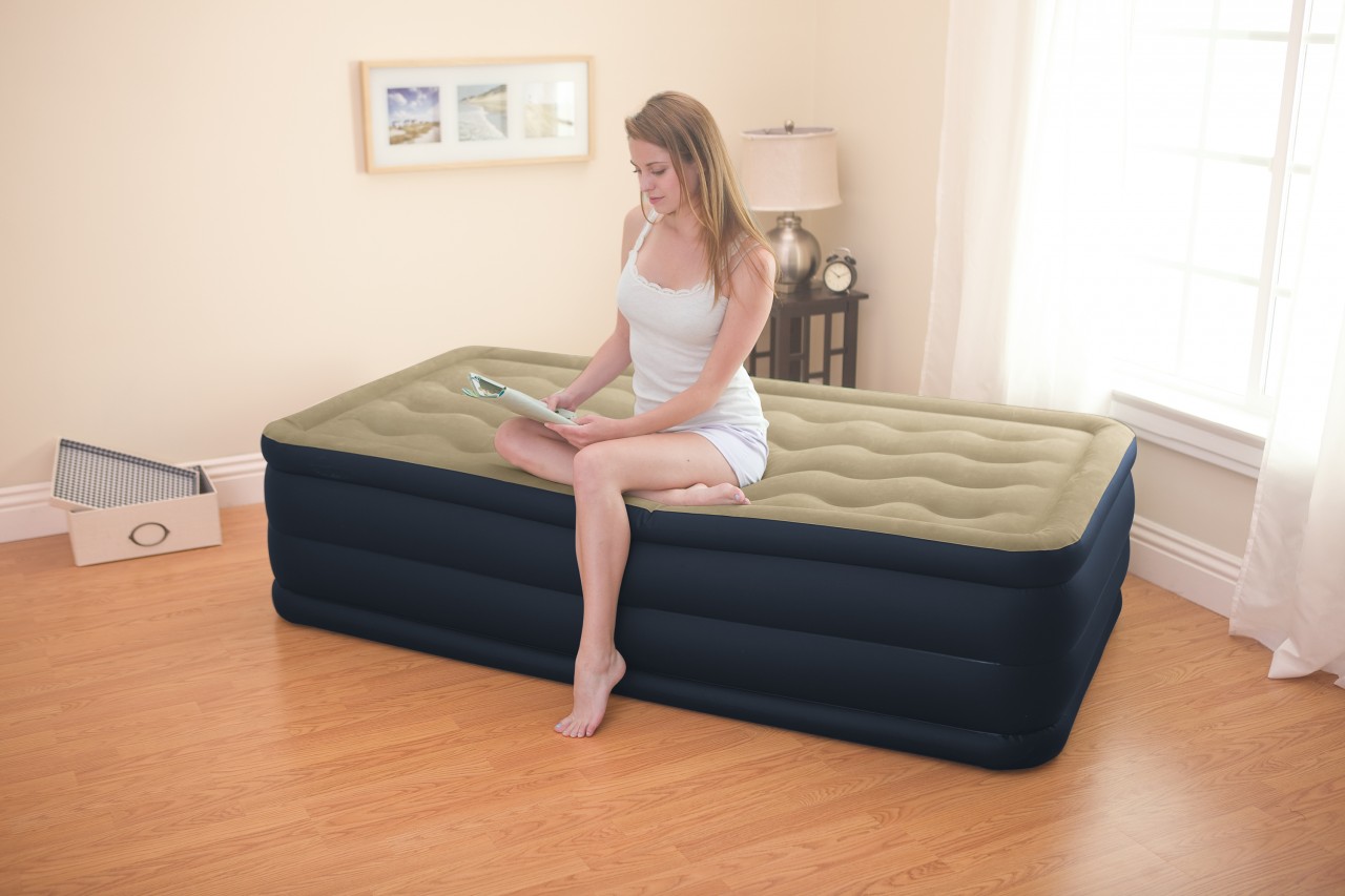 intex air bed twin