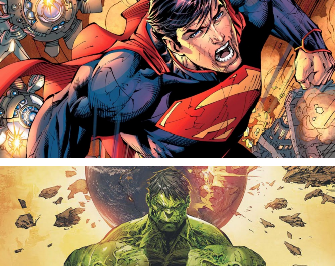 superman vs hulk