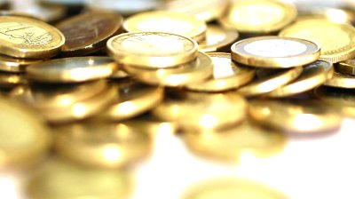 gold coins heap