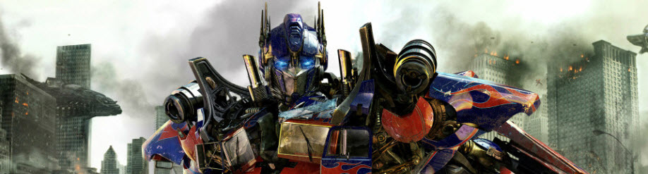 optimus prime banner front page