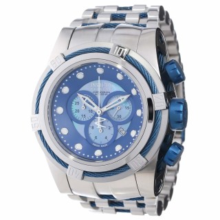 Blue and silver Invicta Bolt Zeus watch