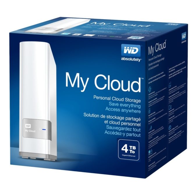 Huge Hard Drive Storage: WD My Cloud 4TB, 8TB Physical and Cloud Storage