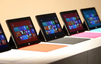 microsoft surface pro tablet selections
