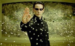 the matrix neo stops bullets