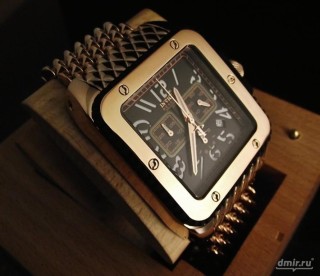 square luxury watch