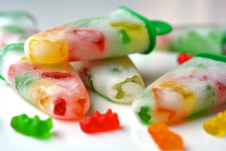 gummy bears popsicles