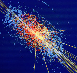 higgs boson particle collision