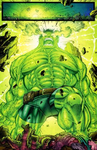 Hulk raging