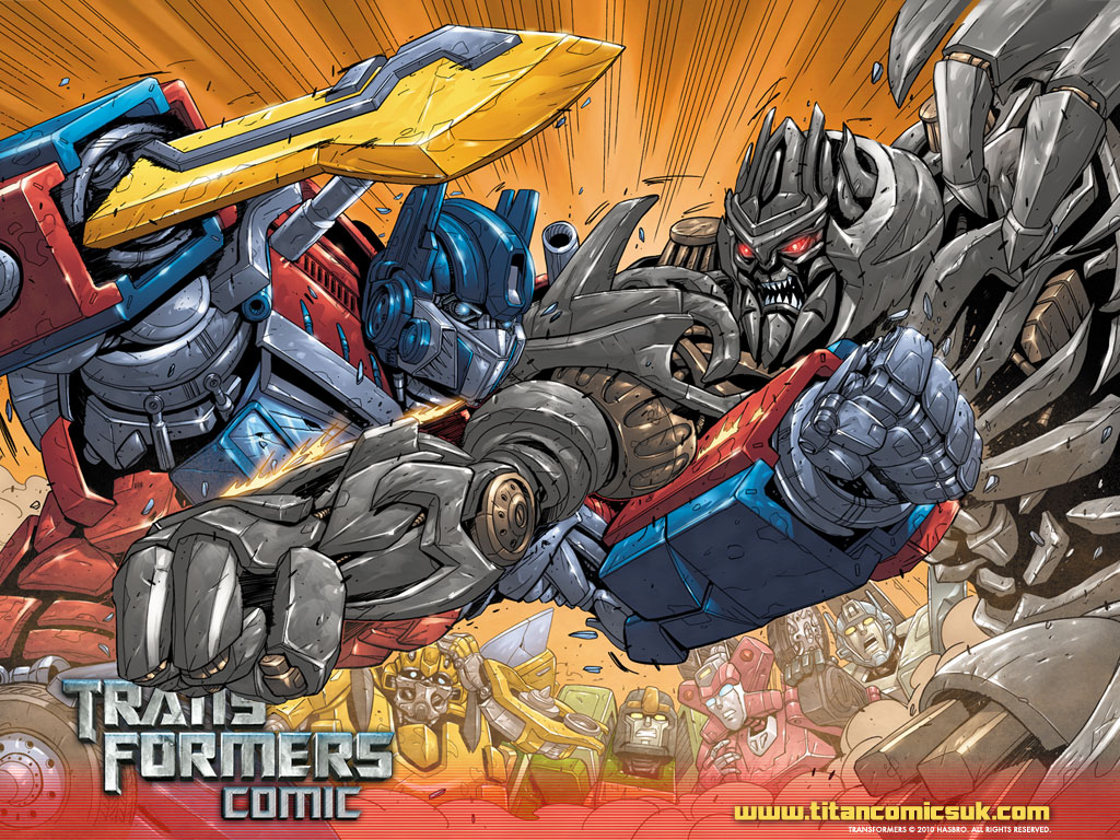 megatron vs optimus prime wallpaper